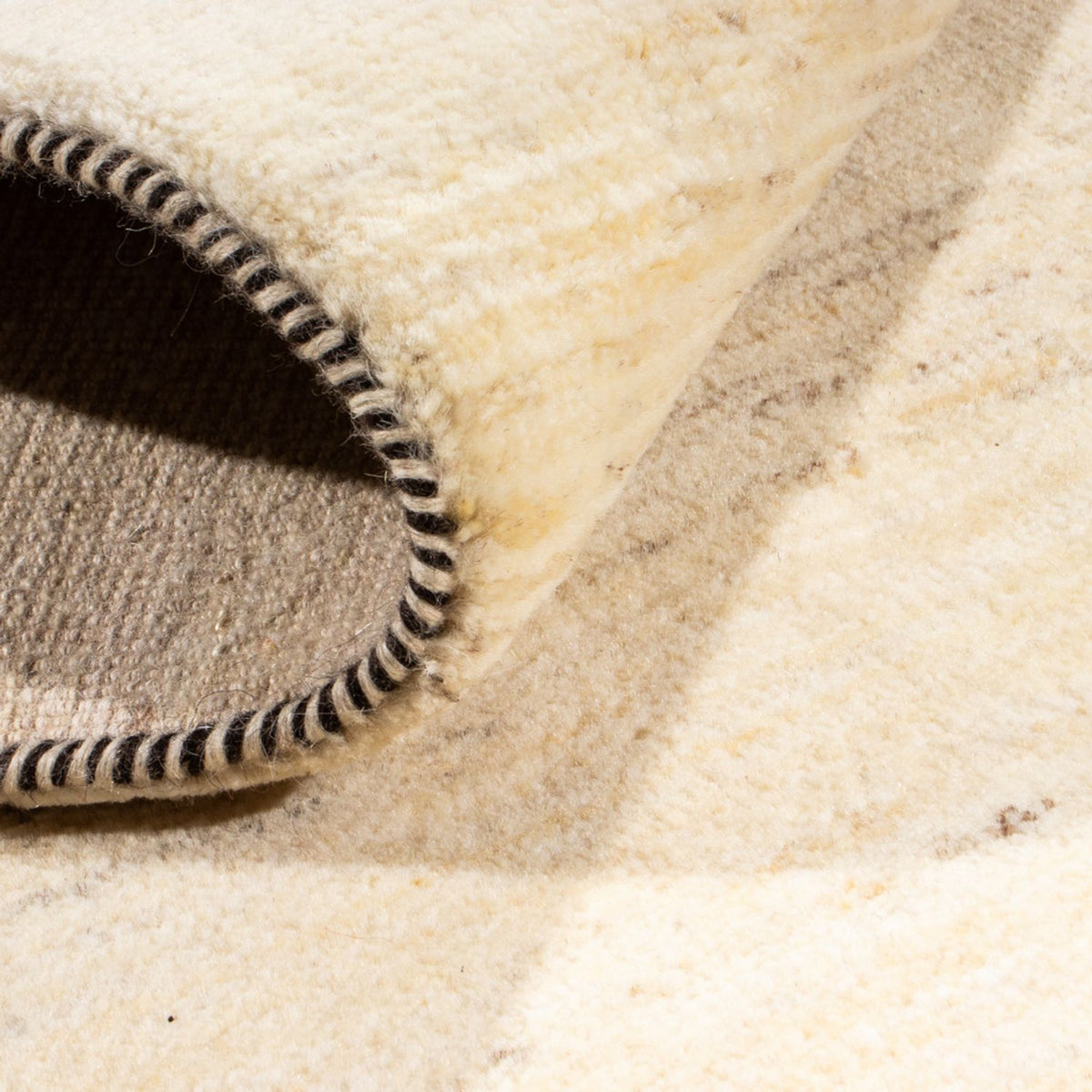 Runner Gabbeh Rug - Perser - 282 x 74 cm - beige