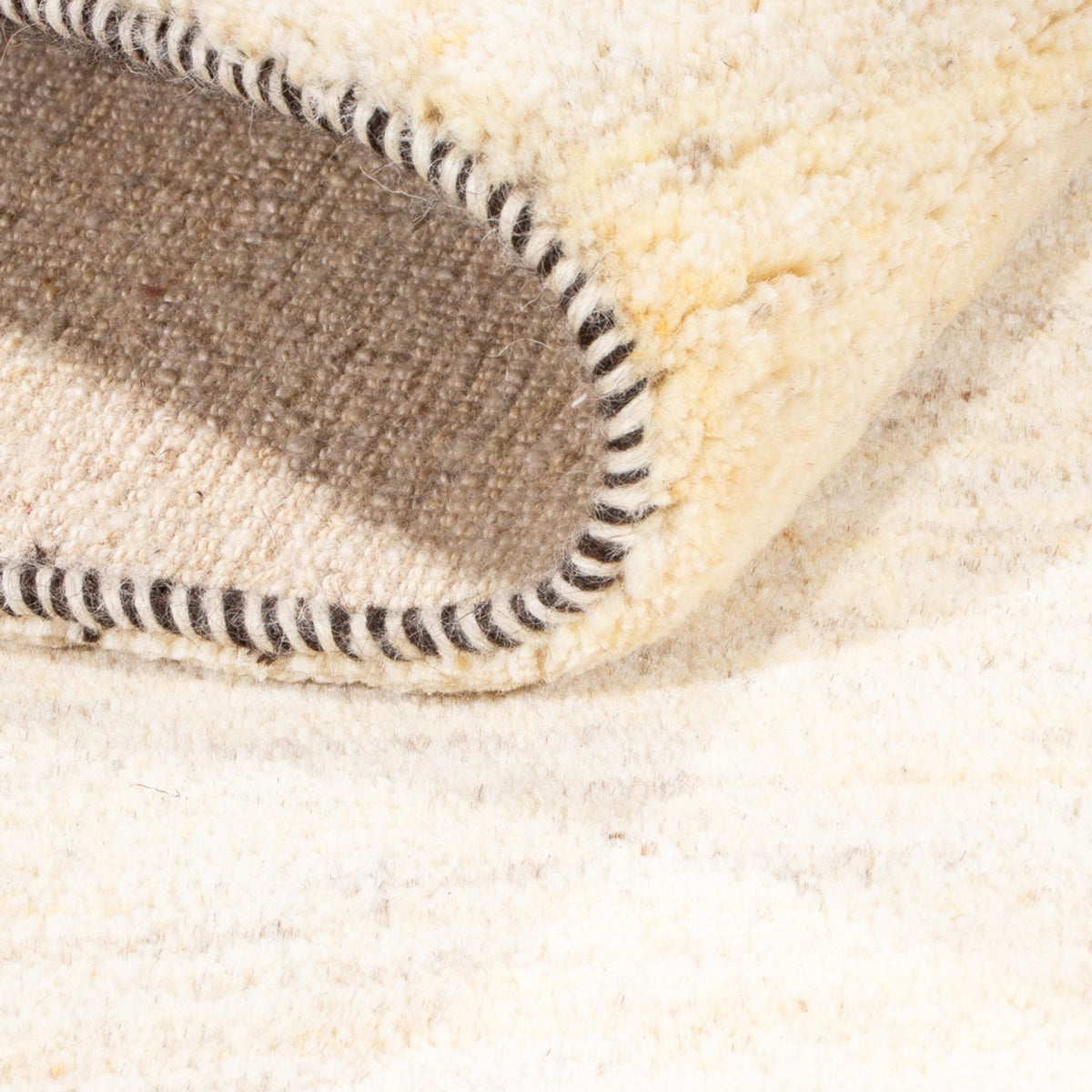 Runner Gabbeh Rug - Perser - 196 x 84 cm - beige