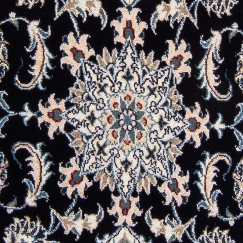 Runner Perser Rug - Nain - 374 x 77 cm - dark blue