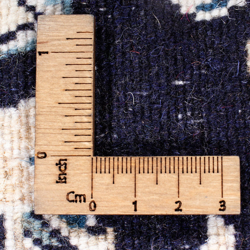 Runner Perser Rug - Nain - 374 x 77 cm - dark blue