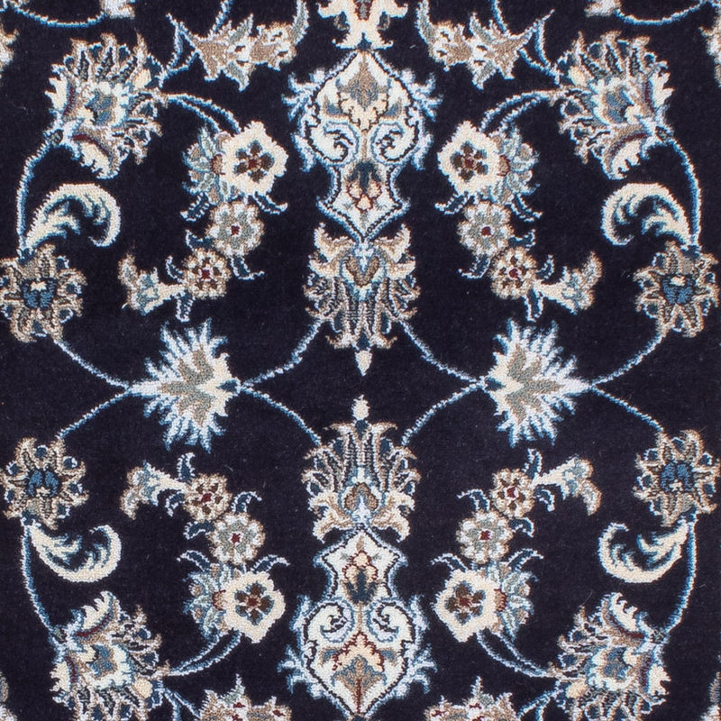 Runner Perser Rug - Nain - 196 x 76 cm - dark blue