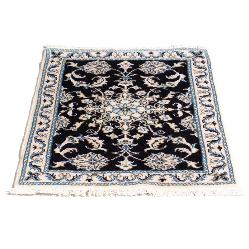 Perser Rug - Nain - 90 x 60 cm - dark blue