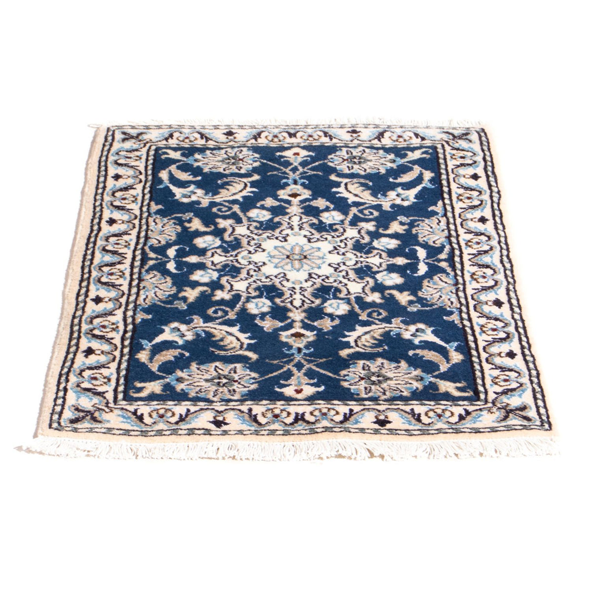Perser Rug - Nain - 90 x 60 cm - blue