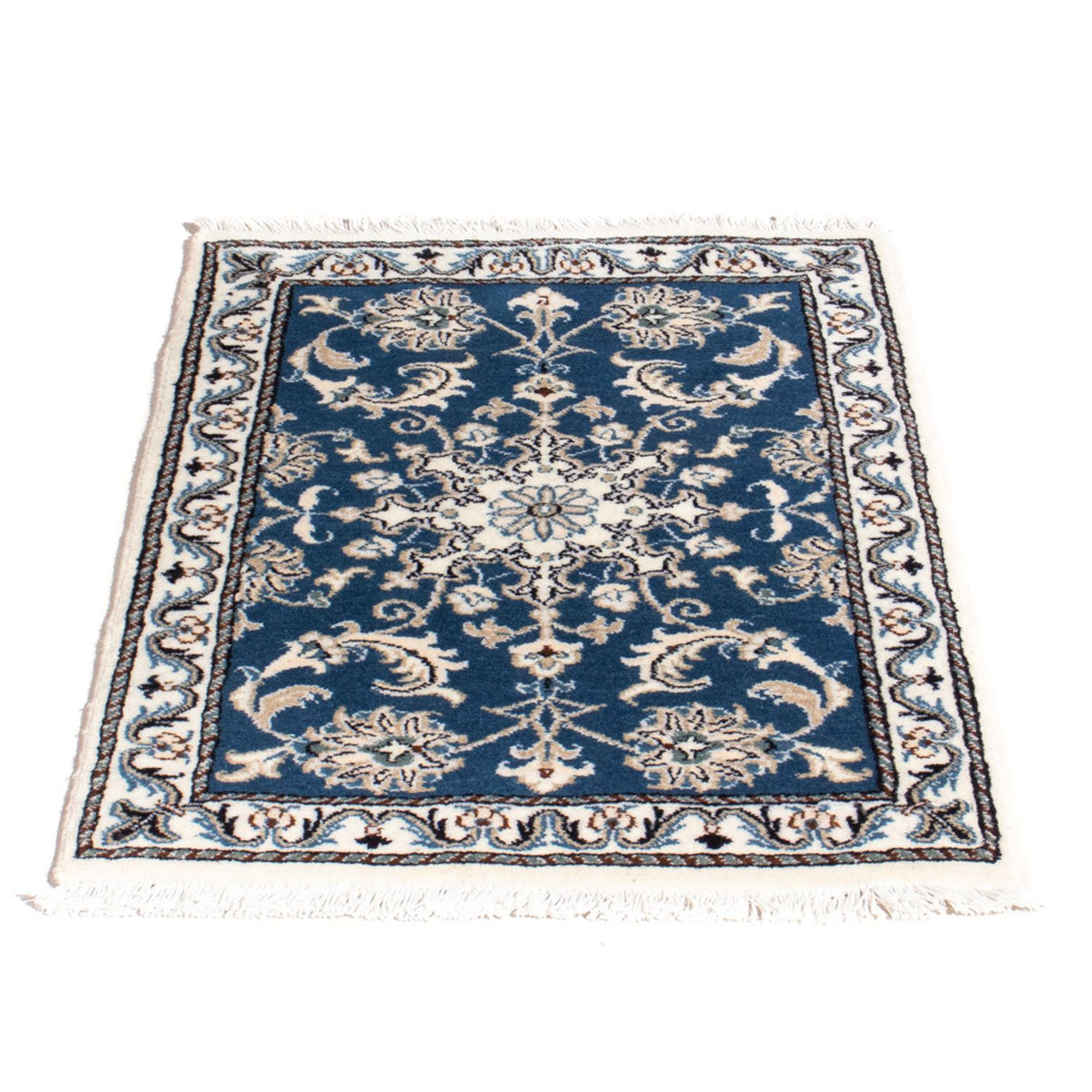 Perser Rug - Nain - 90 x 60 cm - blue