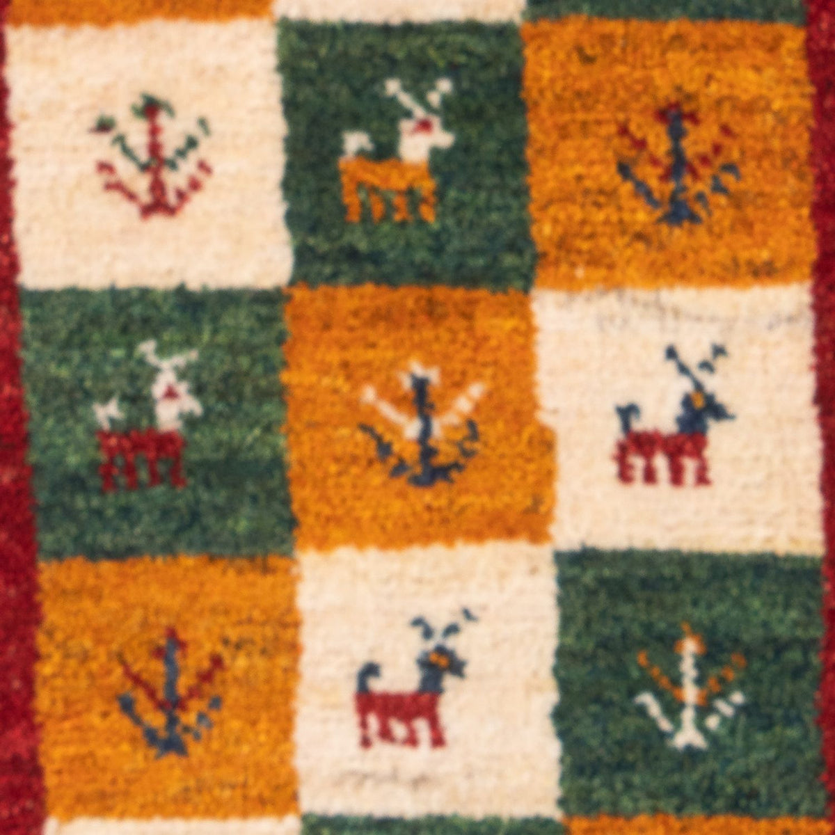 Gabbeh Rug - Perser - 60 x 40 cm - multicolored