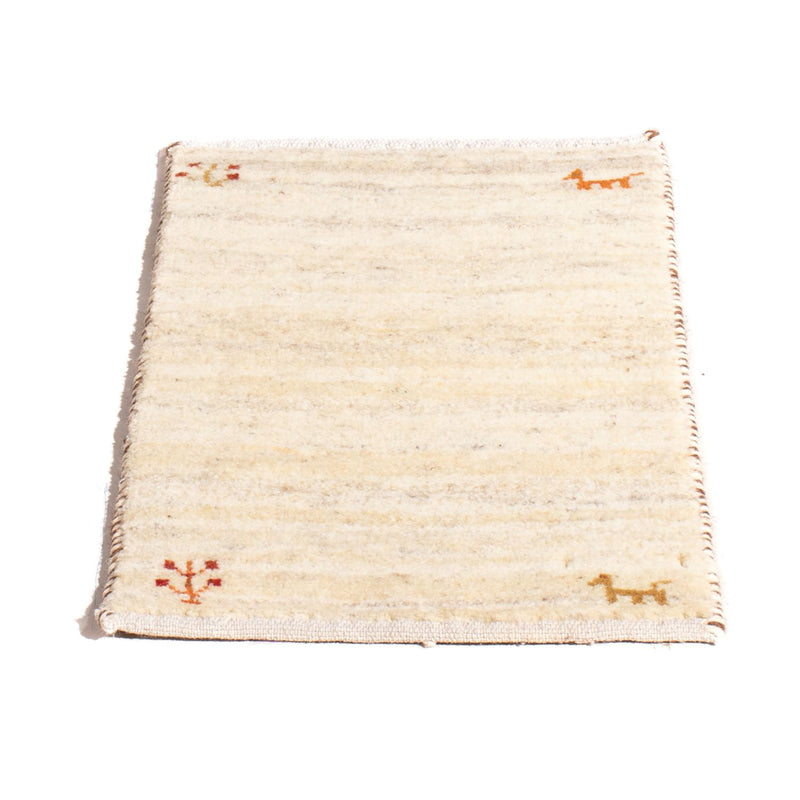 Gabbeh Rug - Perser - 60 x 40 cm - cream