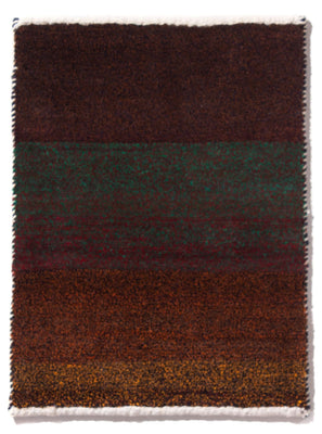 Gabbeh Rug - Perser - 60 x 40 cm - bordeaux red