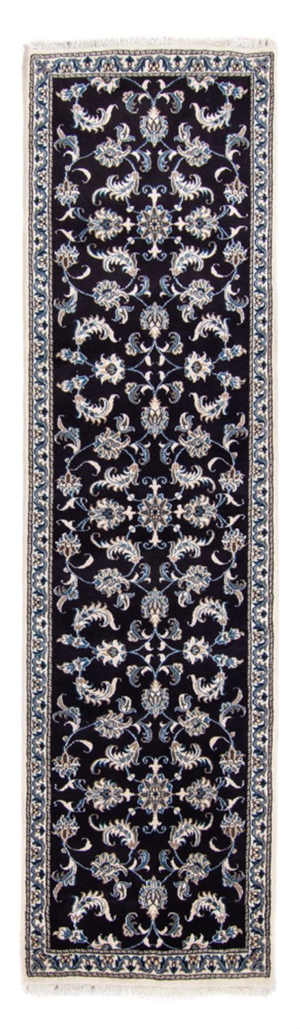 Runner Perser Rug - Nain - 291 x 78 cm - dark blue