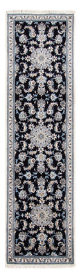 Runner Perser Rug - Nain - 287 x 79 cm - dark blue