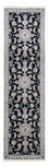 Runner Perser Rug - Nain - 287 x 79 cm - dark blue