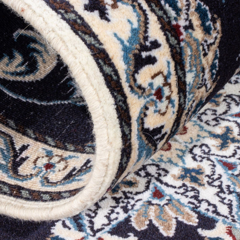 Runner Perser Rug - Nain - 200 x 79 cm - dark blue