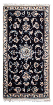 Perser Rug - Nain - 143 x 69 cm - dark blue