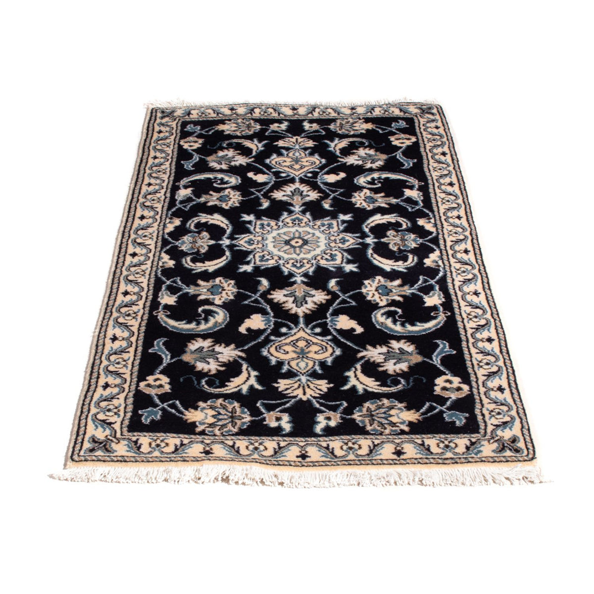 Perser Rug - Nain - 143 x 69 cm - dark blue