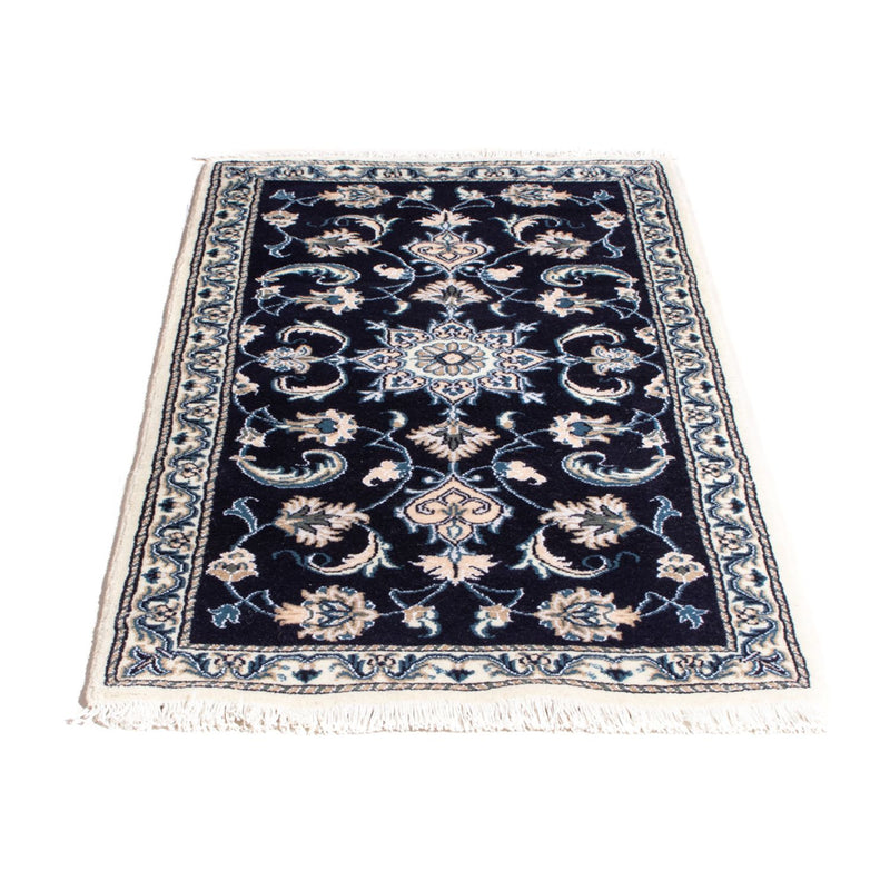 Perser Rug - Nain - 141 x 72 cm - dark blue