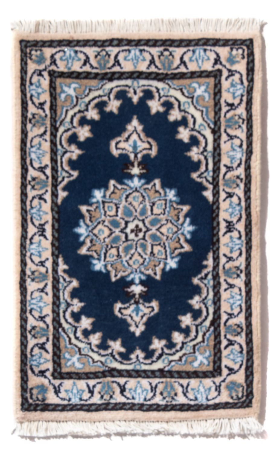 Perser Rug - Nain - 60 x 40 cm - dark blue
