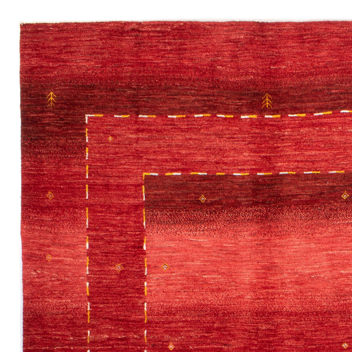 Gabbeh Rug - Perser - 253 x 177 cm - red