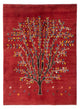 Persian Gabbeh Rug 204x150cm - Perserteppich Wollteppich
