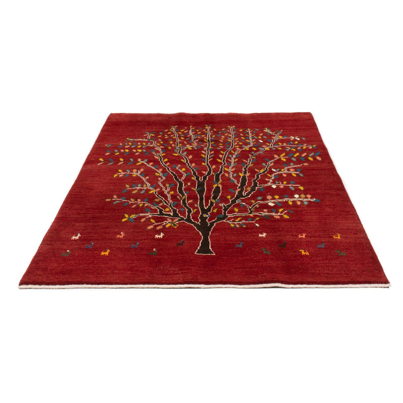 Persian Gabbeh Rug 204x150cm - Perserteppich Wollteppich