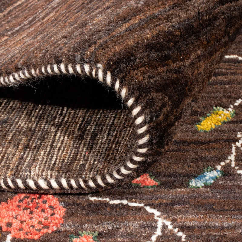 Gabbeh Rug - Loribaft Perser - 260 x 172 cm - brown