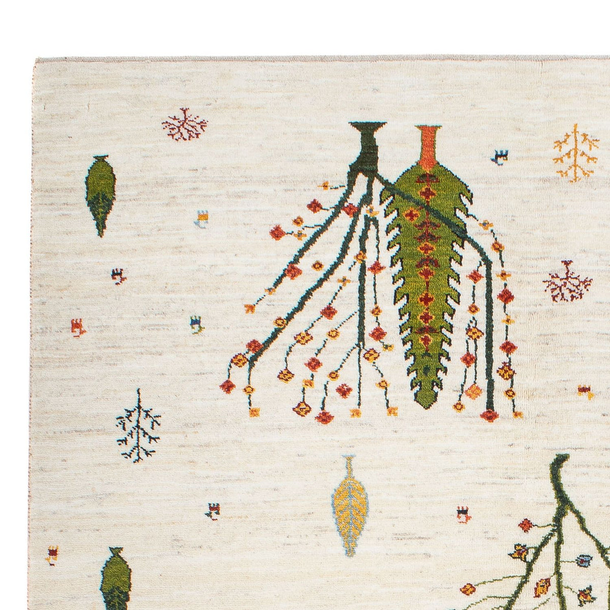 Loribaft Rug 198x155cm - Perserteppich Wollteppich