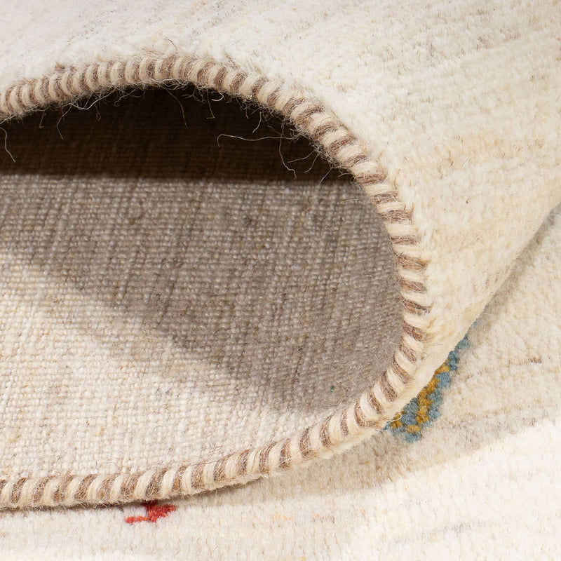 Gabbeh Rug - Loribaft Perser - 198 x 155 cm - natural