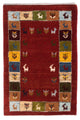 Persian Gabbeh Rug 61x88cm - Perserteppich Wollteppich