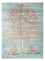 Designer Rug - 253 x 184 cm - turquoise
