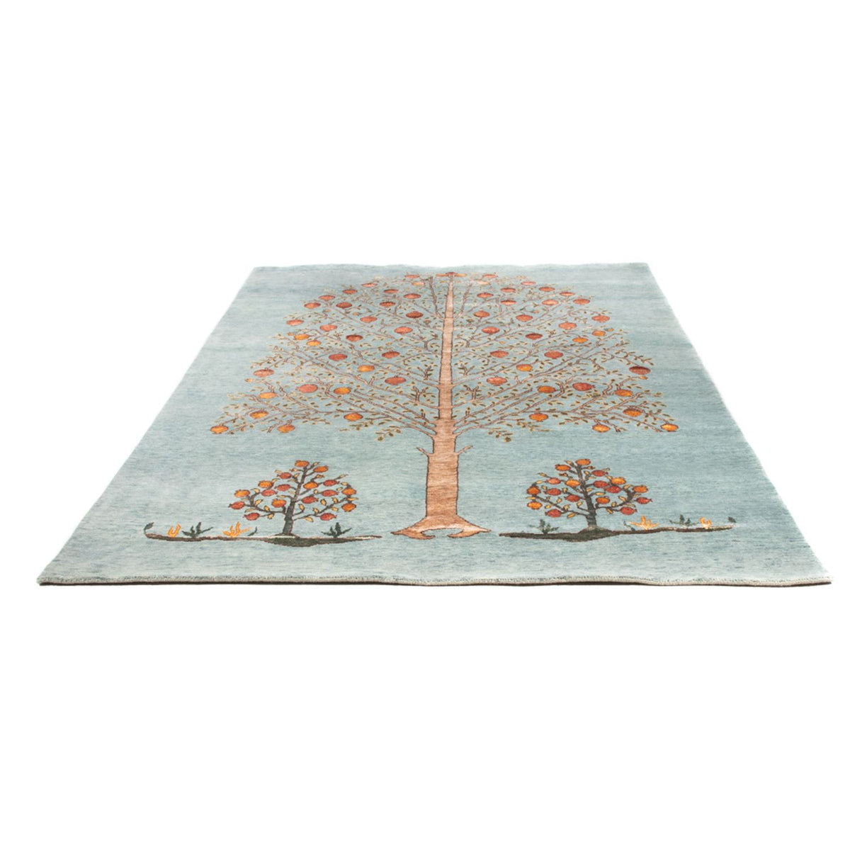 Designer Rug - 253 x 184 cm - turquoise