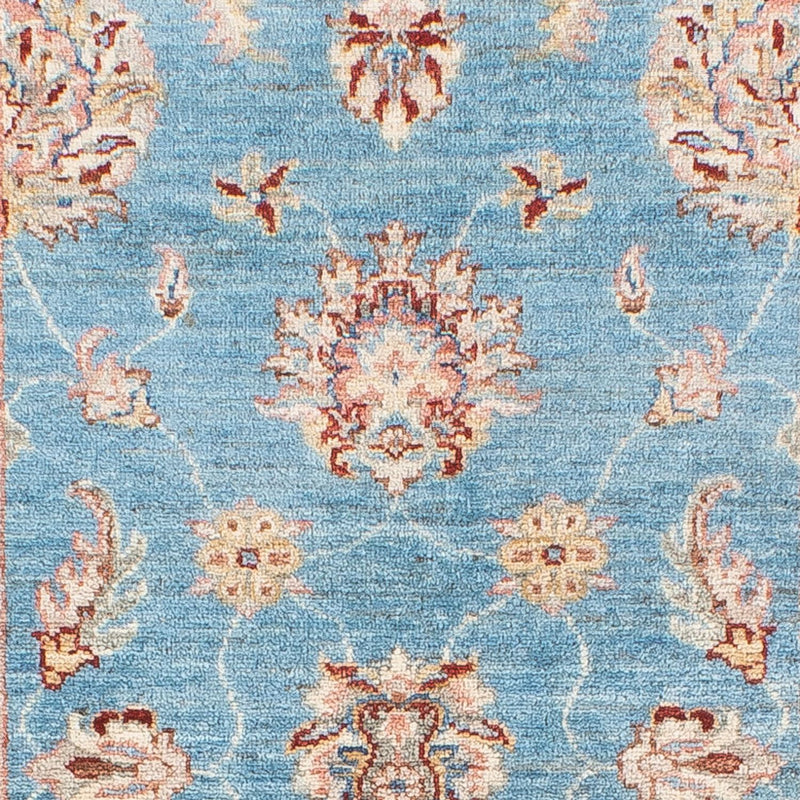 Runner Ziegler Rug - 201 x 82 cm - turquoise
