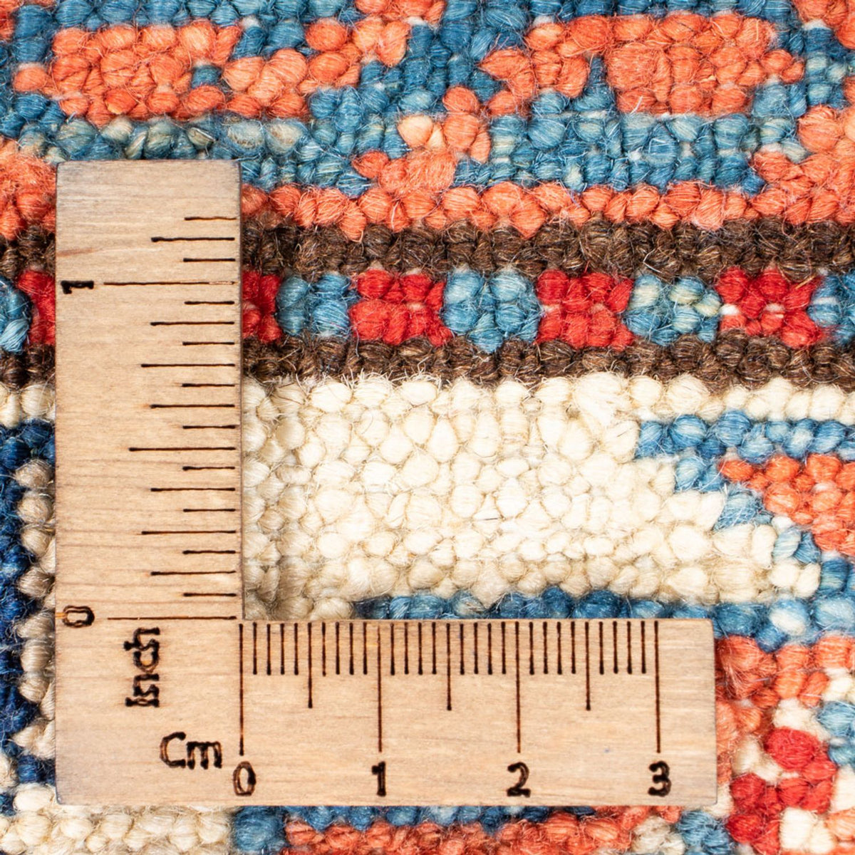 Runner Ziegler Rug - Kazak - 228 x 74 cm - light blue