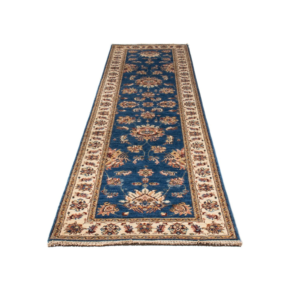 Runner Ziegler Rug - 308 x 81 cm - blue