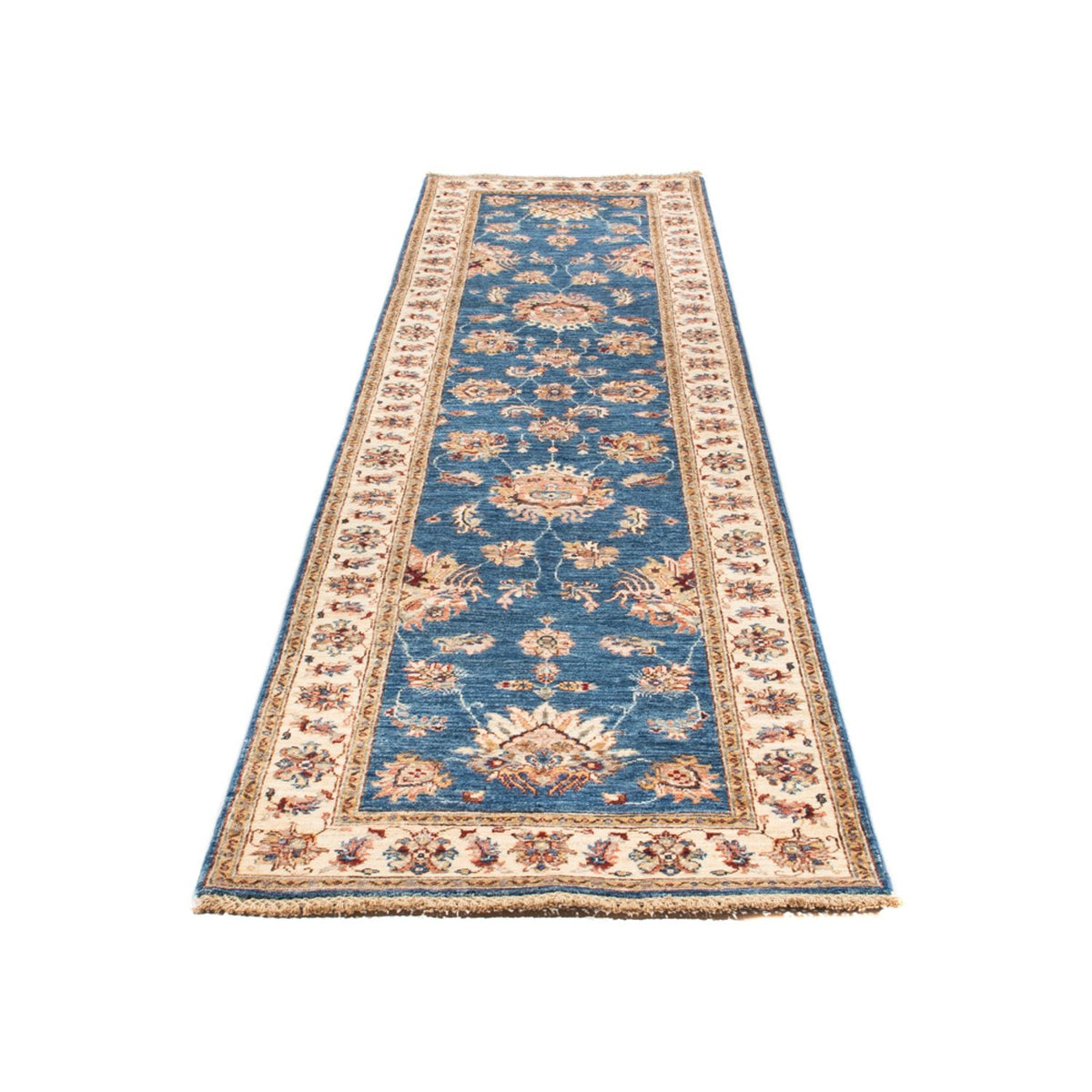 Runner Ziegler Rug - 314 x 81 cm - blue
