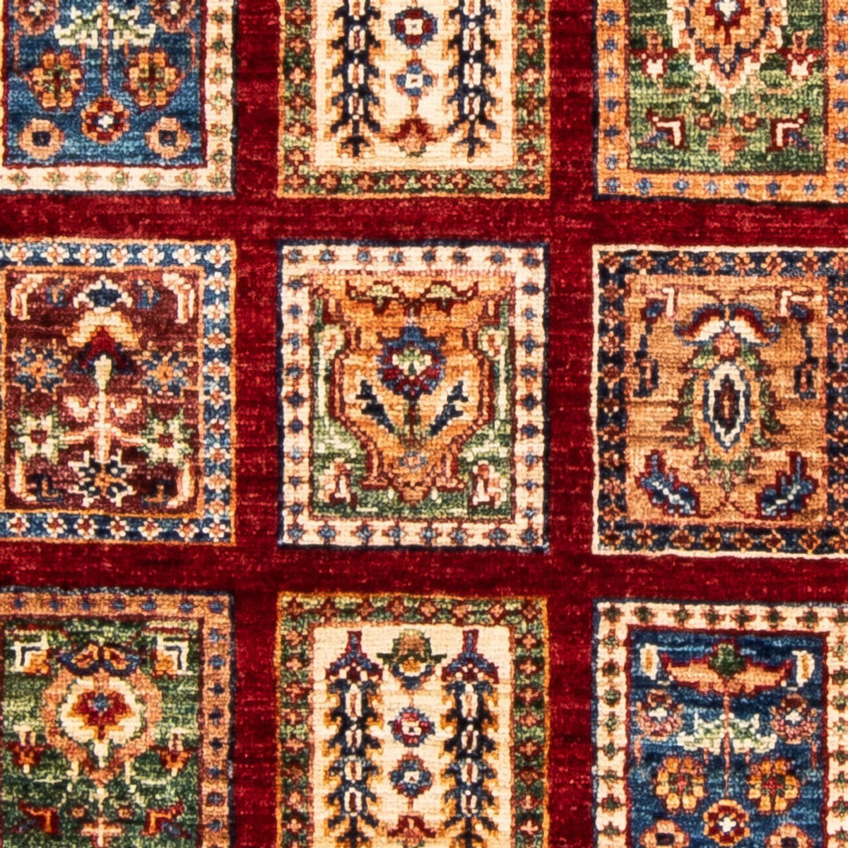 Runner Ziegler Rug - Bakhtiari - 256 x 83 cm - red