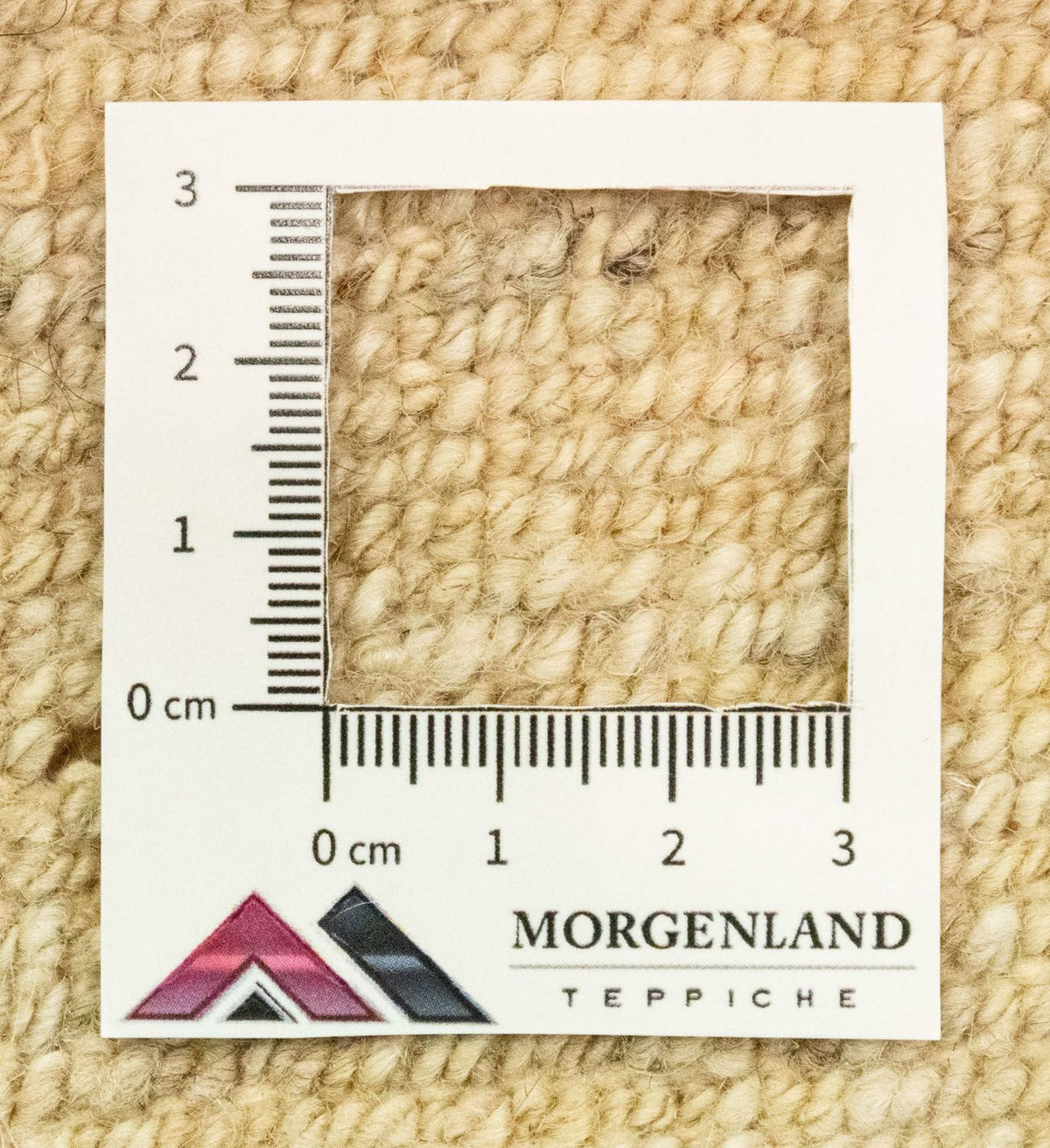 Runner Gabbeh Rug - Perser - 304 x 82 cm - beige