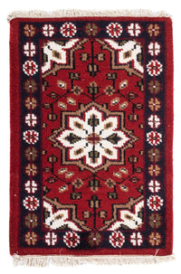 Oriental Rug - 90 x 60 cm - red