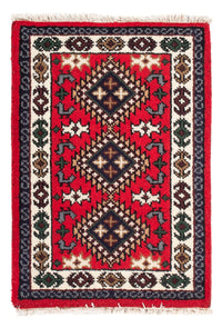 Oriental Rug - 90 x 60 cm - red