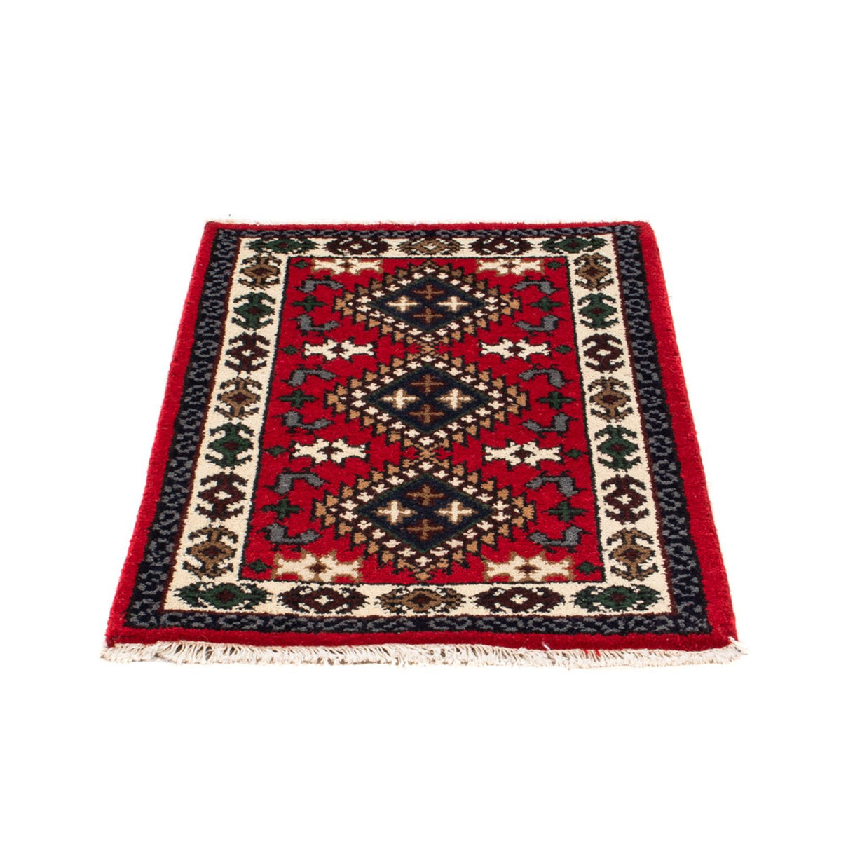 Oriental Rug - 90 x 60 cm - red