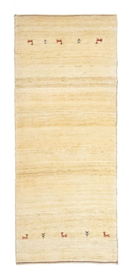 Runner Gabbeh Rug - Perser - 215 x 75 cm - beige