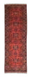 Runner Afghan Rug - Kunduz - 288 x 78 cm - red