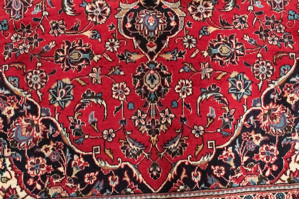 Perser Rug - Keshan - 310 x 190 cm - red