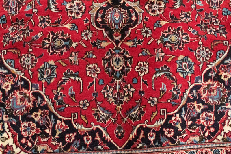 Perser Rug - Keshan - 310 x 190 cm - red