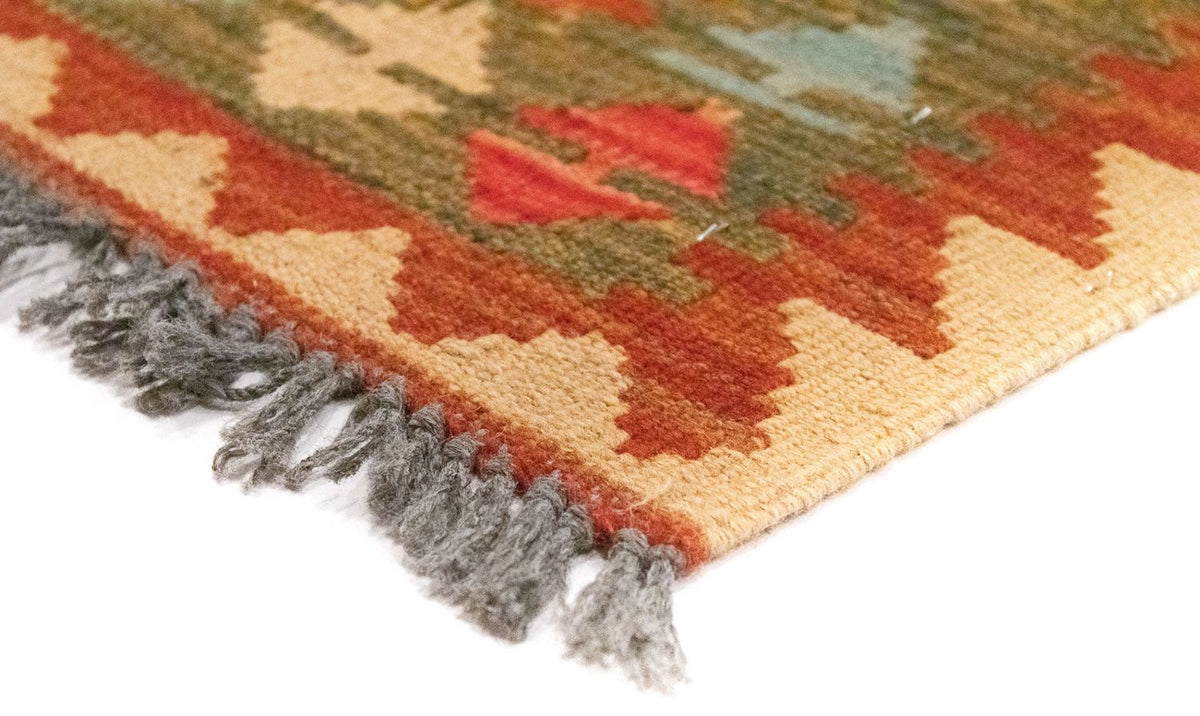 Runner Kelim Rug - Oriental - 300 x 80 cm - brown