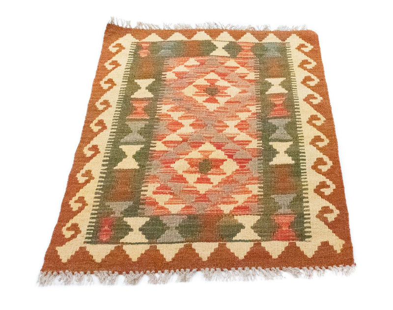 Kelim Rug - Oriental - 90 x 60 cm - brown