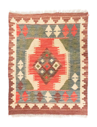 Kelim Rug - Oriental - 90 x 60 cm - orange