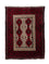Belutsch Rug - 95 x 70 cm - red