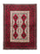 Belutsch Rug - 95 x 74 cm - red