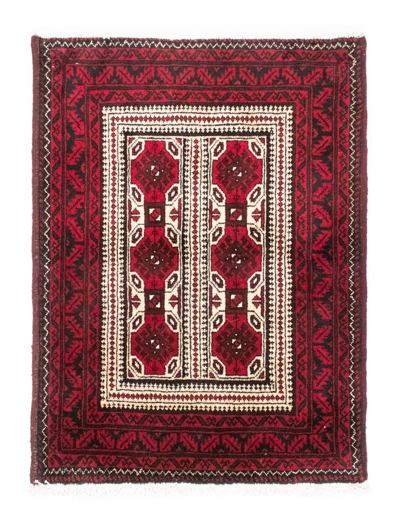 Belutsch Rug - 95 x 74 cm - red