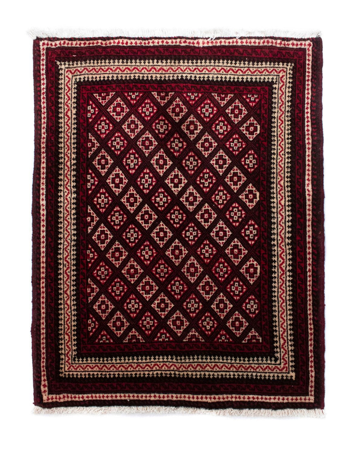 Belutsch Rug - 83 x 68 cm - brown