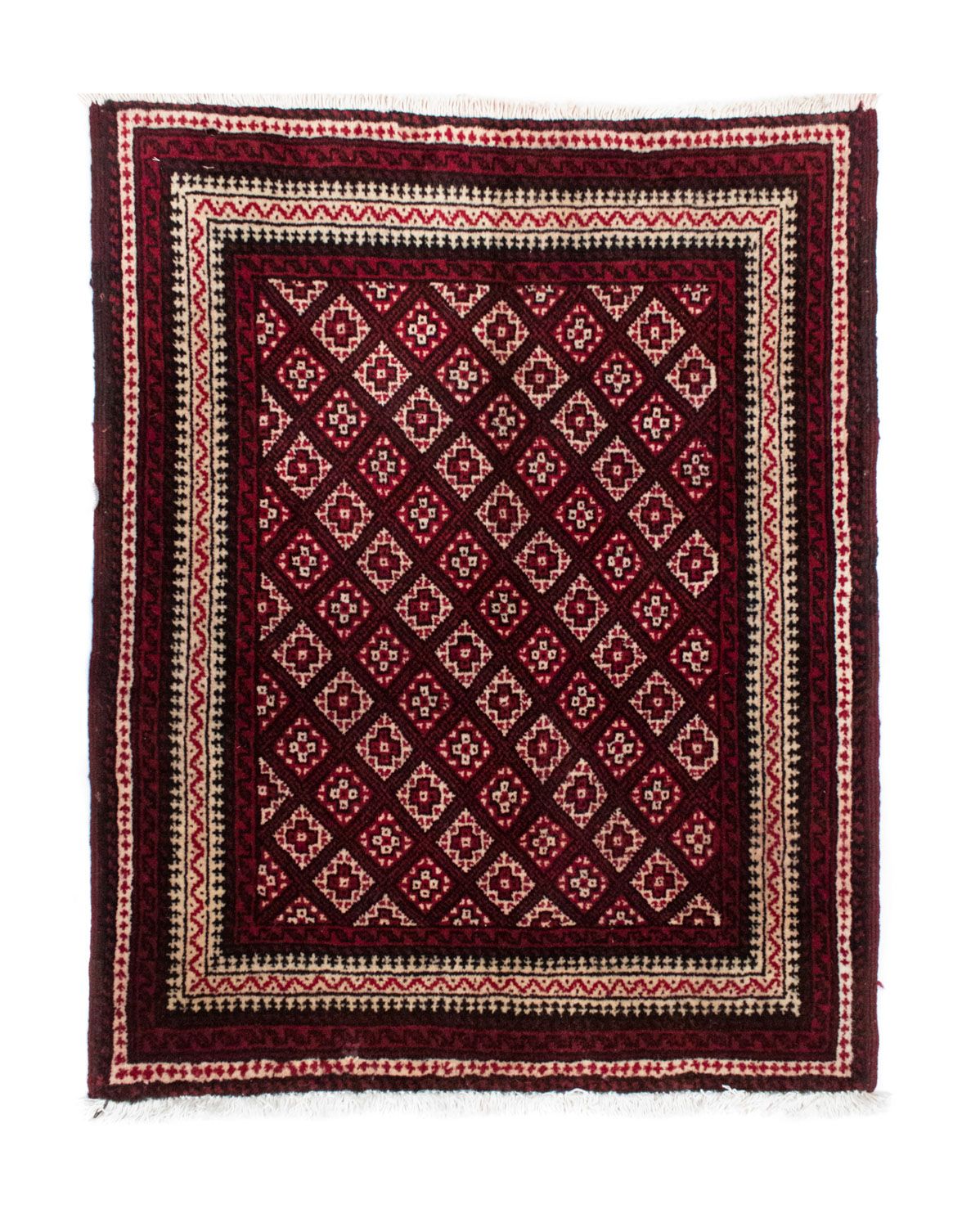 Belutsch Rug - 84 x 70 cm - red