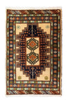 Turkaman Rug 63x93cm - Persian Rugs - Rectangle / Beige / 63 x 93 cm Rectangle